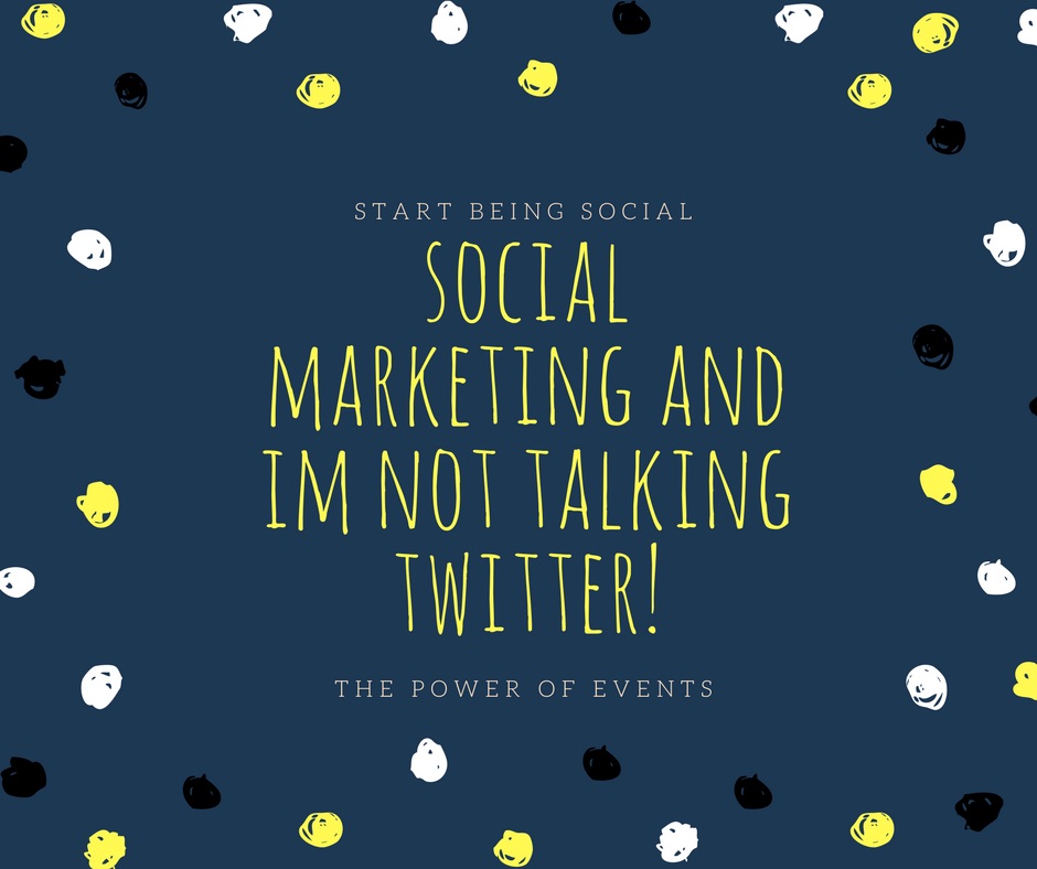 Social Marketing and I’m not talking Twitter!